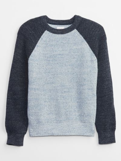 Παιδικό Colorblock Raglan Πουλόβερ-487281000