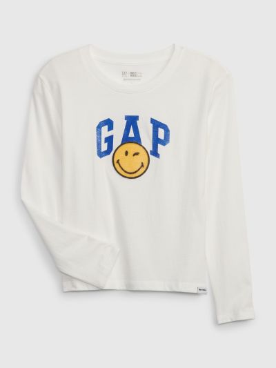 Gap × SmileyWorld Kids 100% Organic Cotton Graphic T-Shirt-517751000