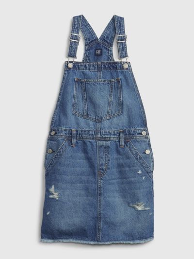 Μπλε Παιδικό Denim Skirtall με Washwell-601034000