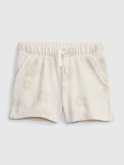 Γκρι Παιδικό Gap Logo Pull-On Σορτς-602619003
