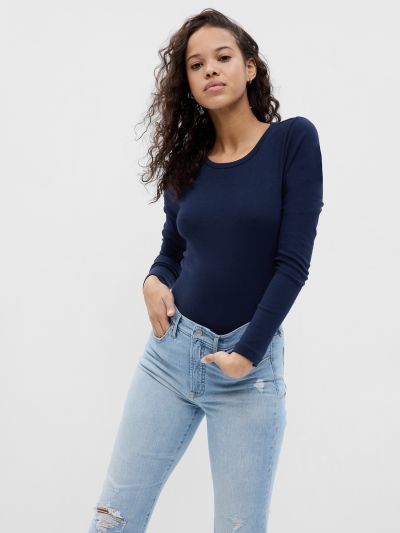 Μπλε Modern Crewneck Μπλούζα-540609002