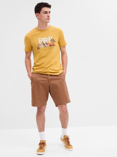 10ίντσες Essential Khaki Σορτς με Washwell-609512000