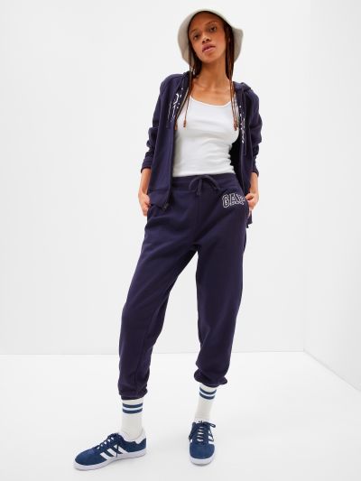 Μπλε Gap Logo Fleece Jogger Παντελόνι Φόρμα-463492000