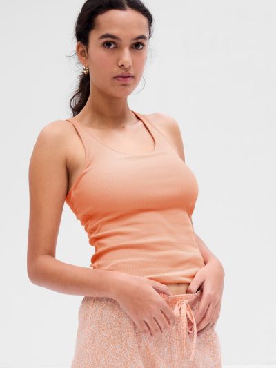 Multi Ribbed Support Tank Top Μπλούζα-688634028