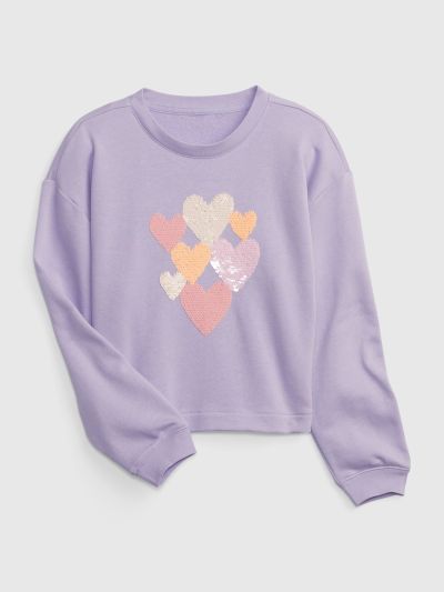 Kids Flippy Sequin Graphic Sweatshirt-602863002