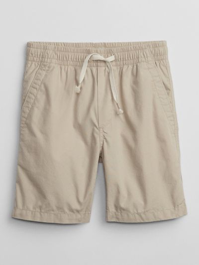 Παιδικό Poplin Pull-On Σορτς με Washwell-782160007