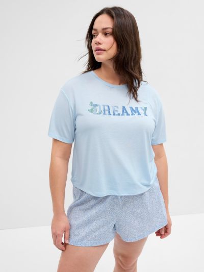 Relaxed PJ Graphic Μπλούζα-598142002