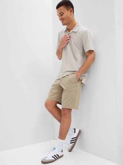 10" Essential Khaki Shorts with Washwell-566344001