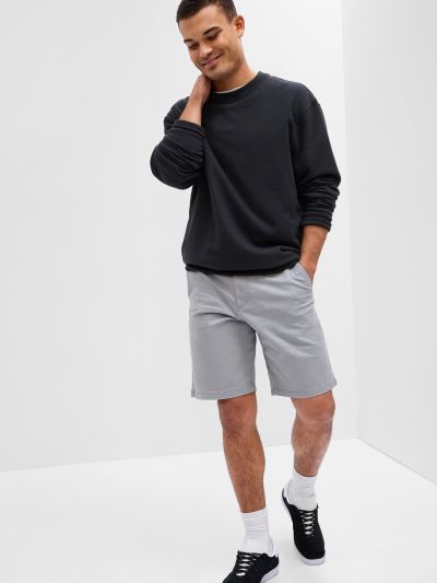 10" Essential Khaki Shorts with Washwell-566344005