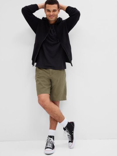 10ίντσες Essential Khaki Σορτς με Washwell-609512004