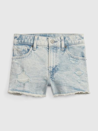 Μπλε Παιδικό High Rise Shortie Σορτς με Washwell-600944000