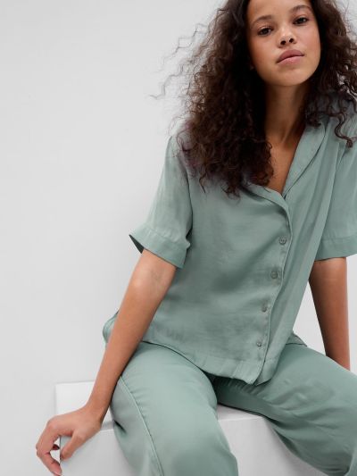 Satin PJ Πουκάμισο-540811008