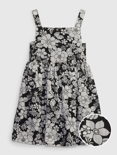 Multi Νηπιακό Floral Side-Smocked Φόρεμα-602095000