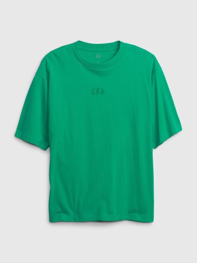 Πράσινη Relaxed Gap Logo Μπλούζα-663922000
