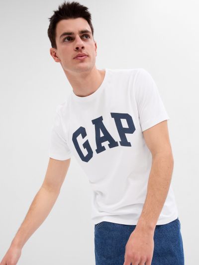 Άσπρη Gap Logo T-Shirt Μπλούζα-547309000