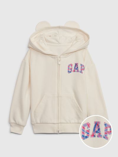 Άσπρο babyGap | Disney French Terry Logo Φούτερ-667415000