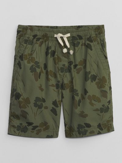 Παιδικό Poplin Pull-On Σορτς με Washwell-600383000