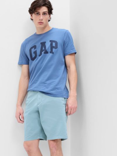 Μπλε 10ίντσες Essential Khaki Σορτς με Washwell-566344006