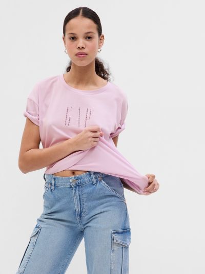 Easy Gap Logo T-Shirt-627139002