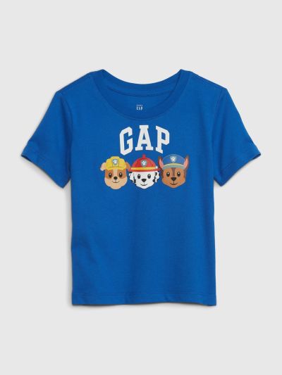 Μπλε Νηπιακή Gap Logo Paw Patrol Graphic Μπλούζα-667212002