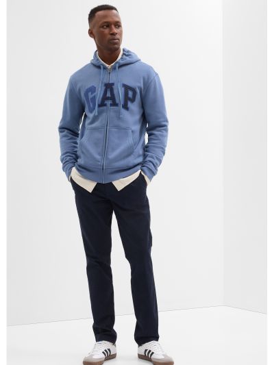 Μπλε Gap Logo Zip Φούτερ-776745001