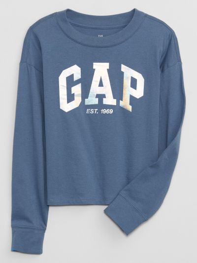 Παιδική Gap Logo Μπλούζα-776476005