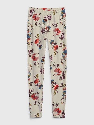 Παιδικό Οργανικό Βαμβάκι Floral Legging Κολάν-739788002