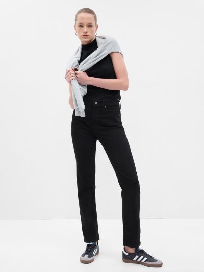 High Rise '90s Straight Jeans-728820000