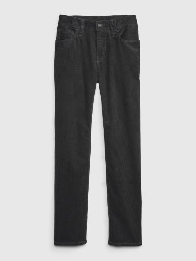 Γκρι Παιδικό Original Straight Corduroy Jean Παντελόνι με Washwell-728666001