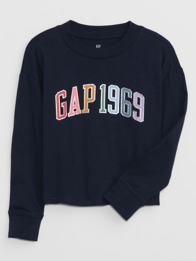 Παιδική Gap Logo Μπλούζα-788206000