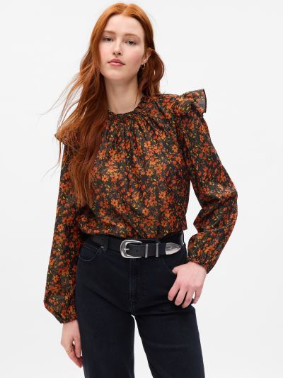 Ruffle Shirt-742629002