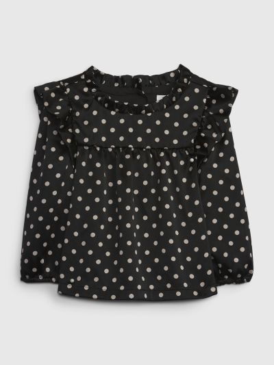 Baby Ruffle Dot Shirt-783131000