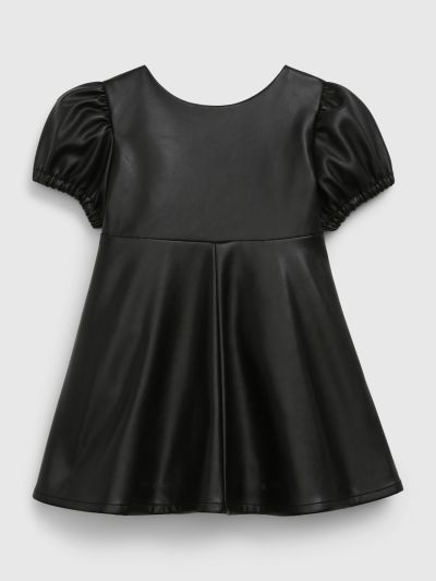 Βρεφικό Faux-Leather Φόρεμα-783401000