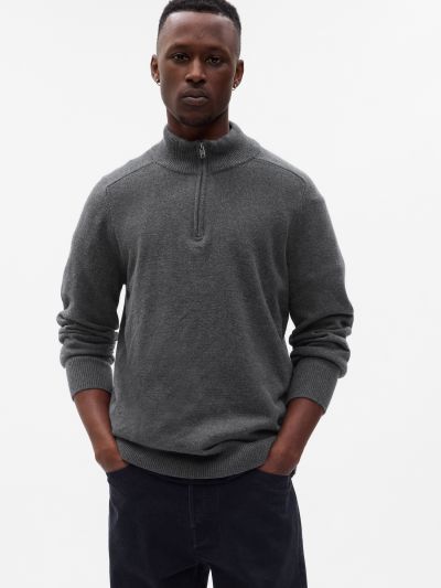 CashSoft Half-Zip Pullover-787038001