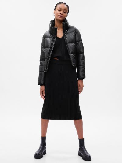 Big Puff Cropped Jacket-742410001