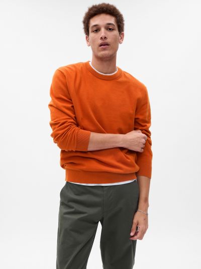 Πορτοκαλί Mainstay Crewneck Πουλόβερ-737297016