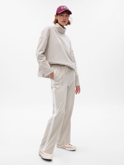 Seamed Straight Leg Track Pants-729715000
