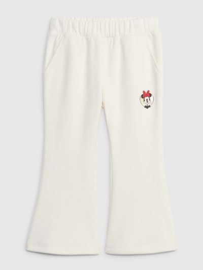 Μπεζ babyGap | Disney Minnie Mouse Flare Παντελόνι Φόρμας-829729000
