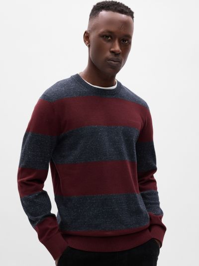 Stripe Rugby Sweater-724251000