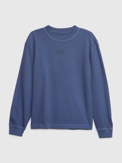 Παιδική Heavyweight Logo Μπλούζα-831275002