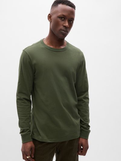 Πράσινη Everyday Soft Crewneck Μπλούζα-745122002