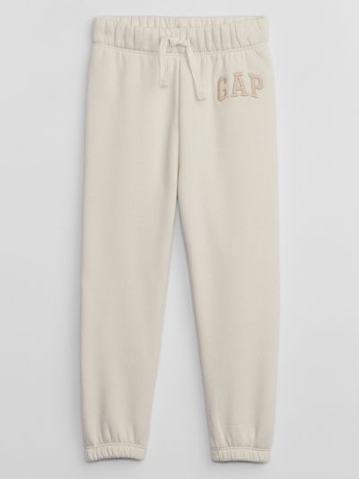 Μπεζ babyGap Logo Pull-On Jogger Φόρμα-819878000