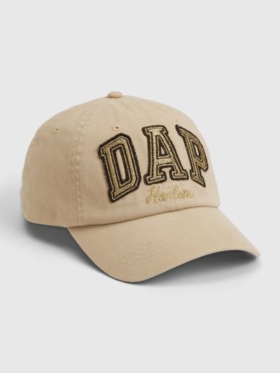 Μπεζ DAP × GAP Logo Baseball Καπέλο-838136001