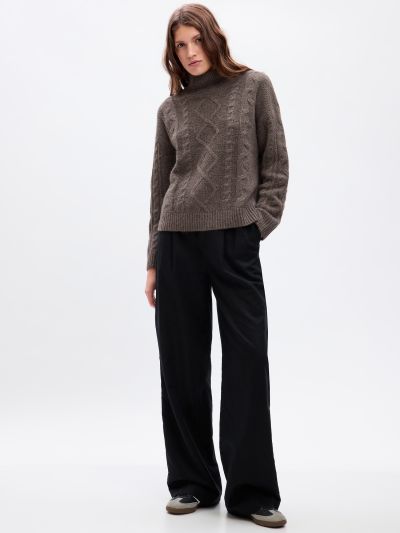 Cable-Knit Turtleneck Πουλόβερ-815141000