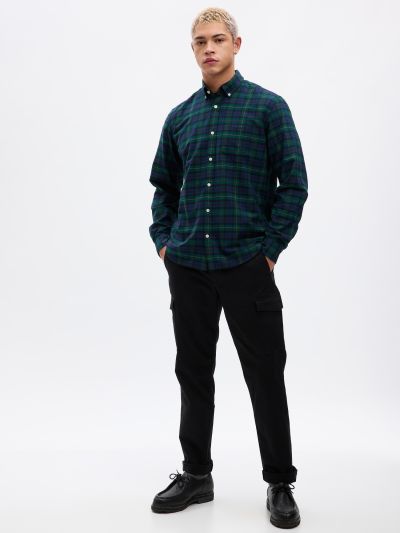 Πράσινο Classic Oxford Πουκάμισο σε Standard Fit-787704010