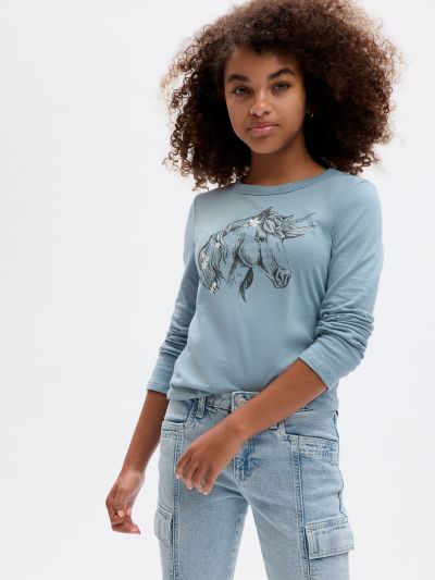 Kids Organic Cotton Graphic T-Shirt-825157005