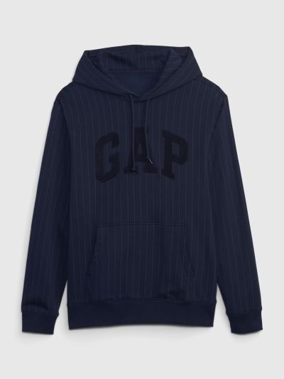 Μπλε Textured Arch Logo Φούτερ-829190000