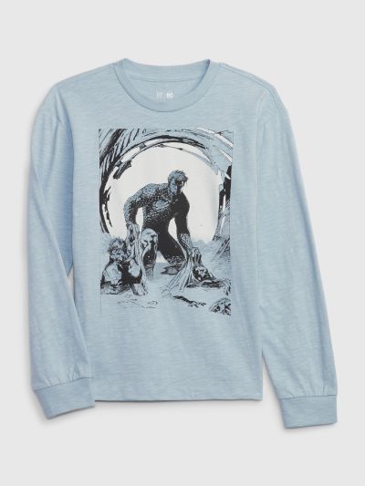 Μπλε GapKids | Graphic Μπλούζα-831300001