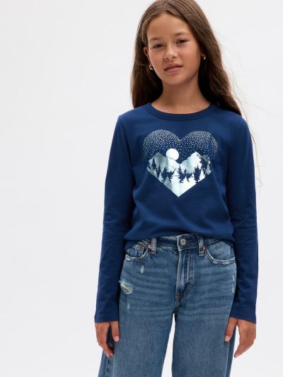 Kids Organic Cotton Graphic T-Shirt-825157003