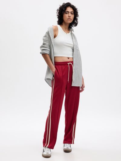 High-Rise Track Pants-842668000